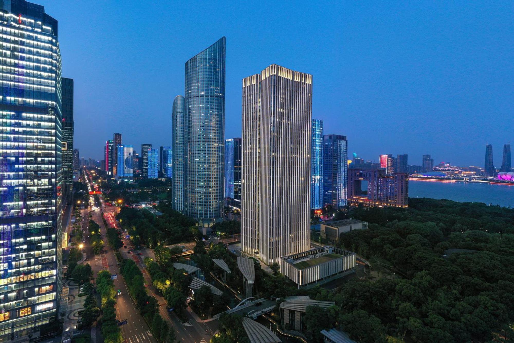 Courtyard By Marriott Hangzhou Qianjiang Buitenkant foto